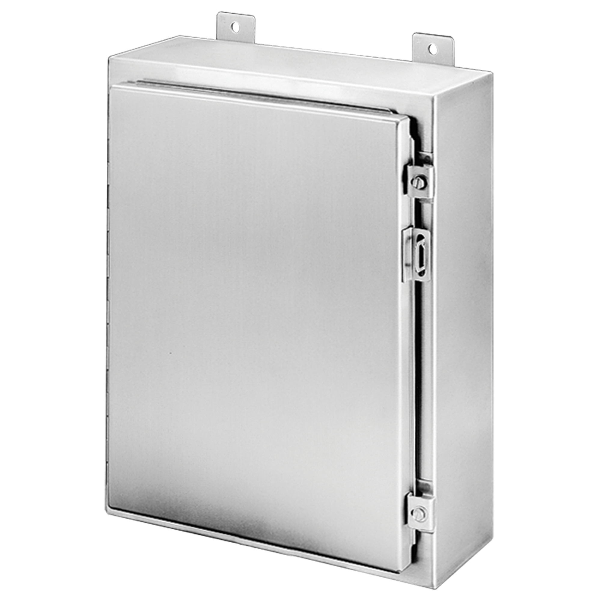 Wallmount Hinged with NEMA Clamps Type 4X, 48x36x8, Brushed, SS304