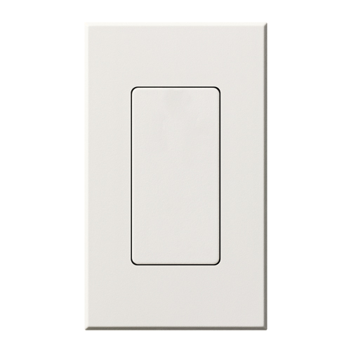 Nova T Accessory, Blank Insert, Architectural matte blank insert in white