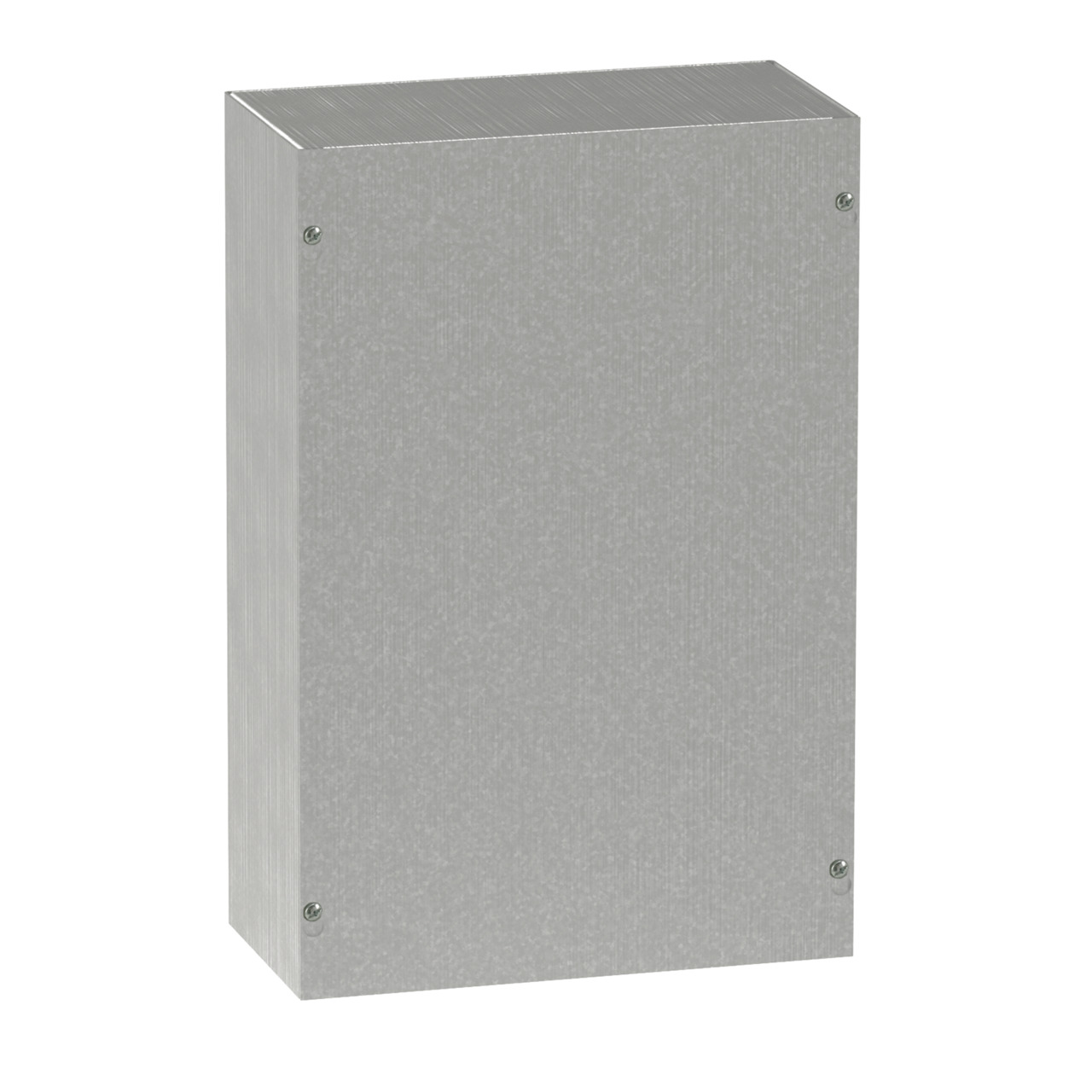 Screw-Cover Enclosure Type 1 no Knockouts, 18x18x10, Galvanized, Steel