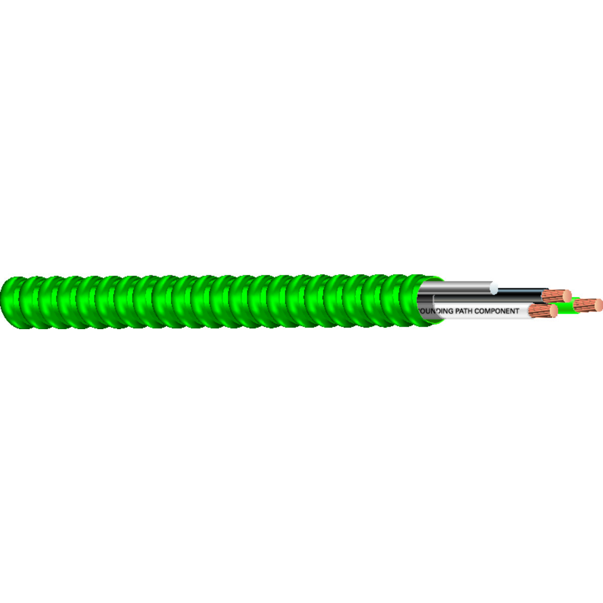 12-2 STR CU THHN BLACK/WHITE/GREEN GRND/AL GRND AIA MCAP HCF 1000 FT