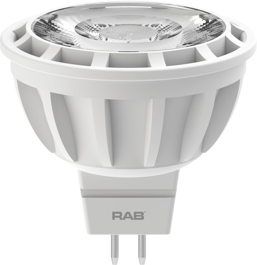 Small Reflectors 570 Lumens Mr16 7.5W 80CRI 5000K 35 Degree Beam Spread Dimmable