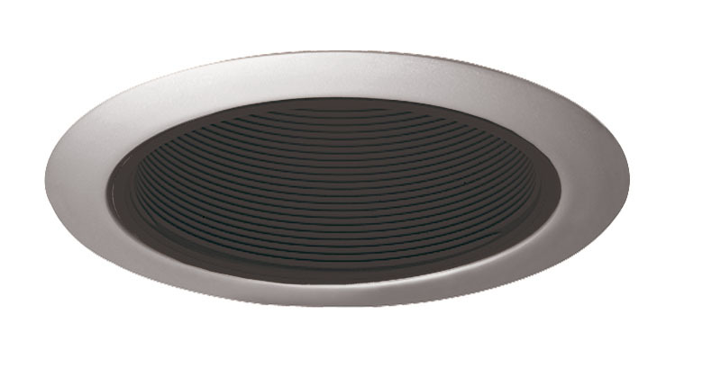5" Downlight Baffle Trim , Black Baffle, Bronze Trim Ring