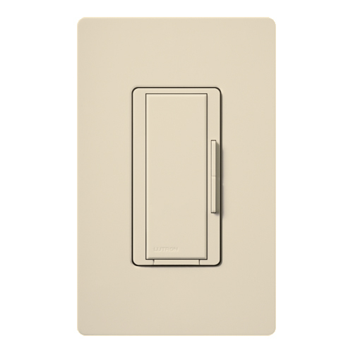 Maestro Companion dimmer for multi-location use, 120V, Satin finish in eggshell