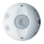 Multi-Technology, 360 Degree, Commercial Grade 2000 Square Foot Coverage, Self-Adjusting, Ceiling Mount Occupancy Sensor, True White