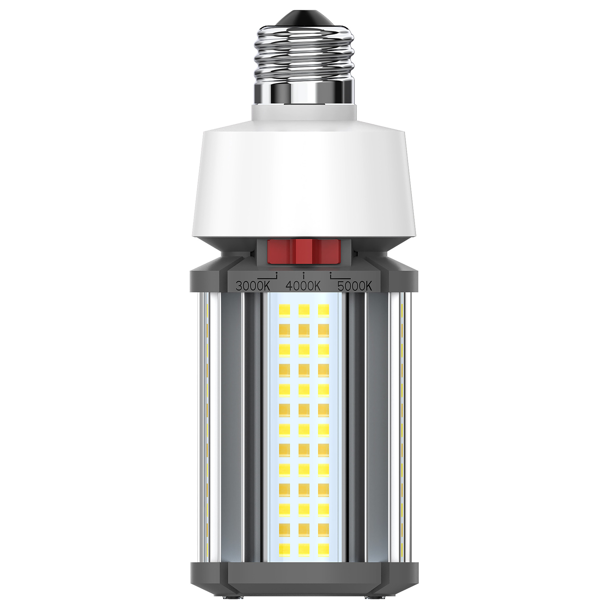 18-Watt LED HID Replacement - CCT Selectable - Type B - Ballast Bypass - Medium Base - 277-347 Volt