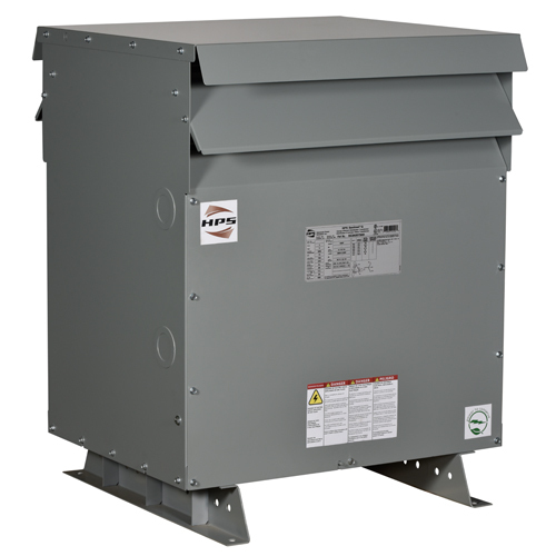 600V Class Three Phase DOE2016 and NRCan 2019 Compliant Energy Efficient Distribution Transformer, 480D PV, 208Y/120 SV, 150 kVA, 3PH, Copper Wound