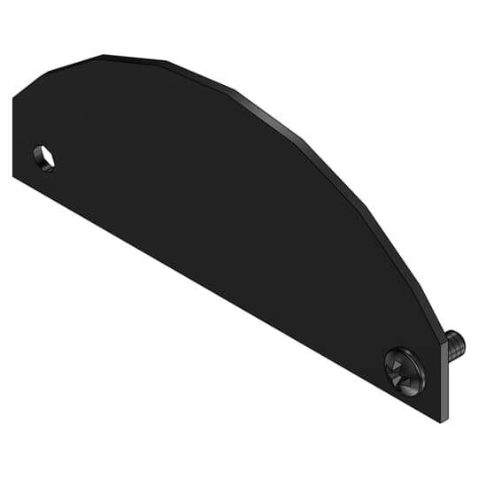 Communication Device Plate, Blank, Compartment B