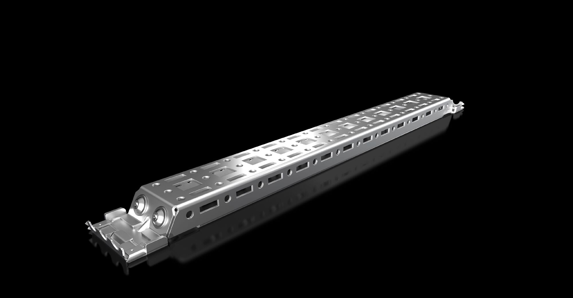 AX rail for interior installation, for D: 400 mm
