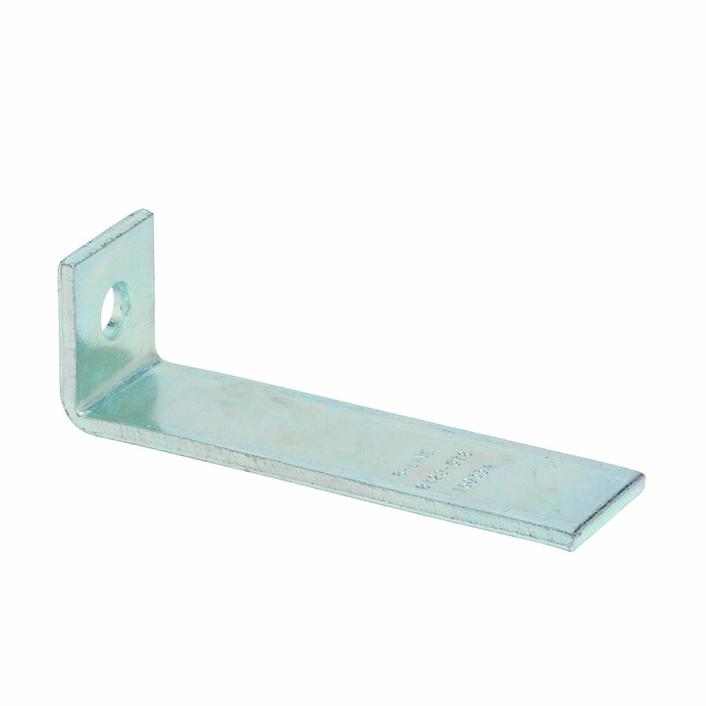 Eaton B-Line series corner angle, 9.87" H x 1.87" L x 1.62" W, Steel, Electro-plated