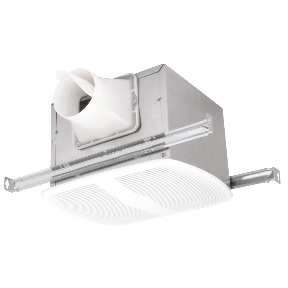 80 CFM ENERGY STAR Certified Deluxe Quiet Exhaust Fan - 4 Inch Plastic Duct Adapters