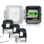 Outdoor Series 4100 Universal Voltage Bi-directional 3-phase 3W/4W BACNET MS/TP Meter Kits 100A Split Core CTS Included.