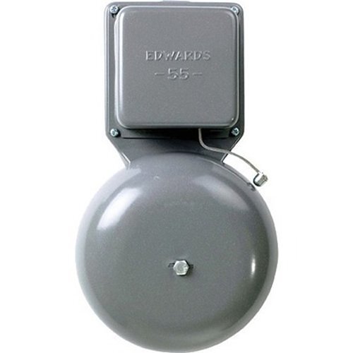 55 Series Bell, Ideal for Light Duty Installations, Suitable for AC Powered Security Systems, 4.8 VA, Inch Gong Size, 24AC, 0.2A