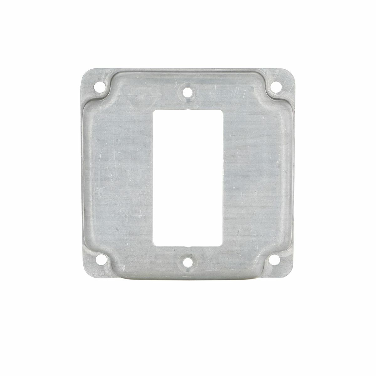 4 In. Square Exposed Work Covers - Raised 1/2 In., 1 GFCI