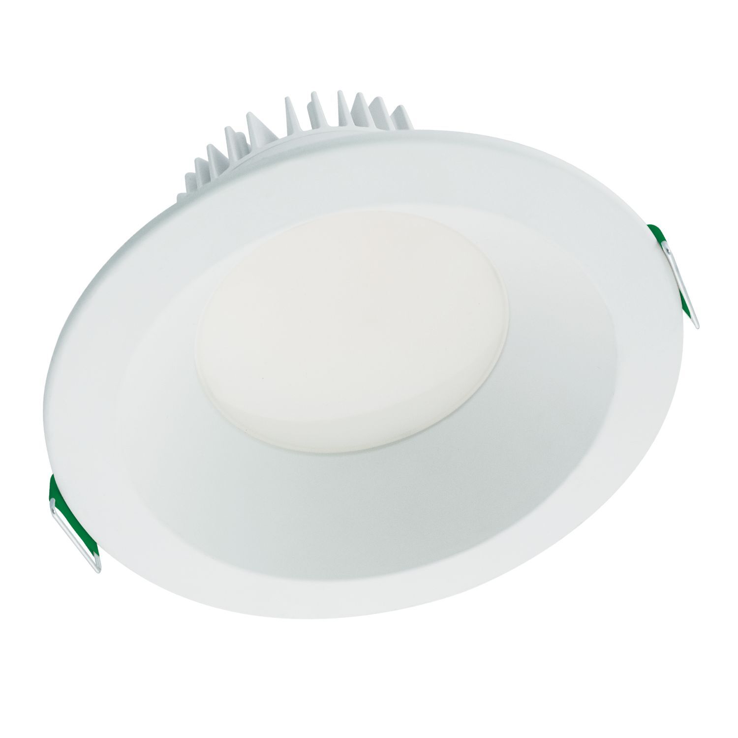 8" Canless LED Downlight, 5000 Lumens, Round, UNV 120-277, 50/60Hz, 0-10V analog 100 percent to 5 percent dimming