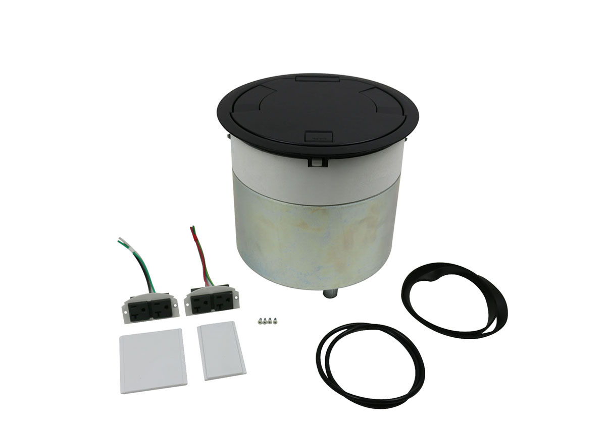 10IN PREWIRED RECESSED PT GY