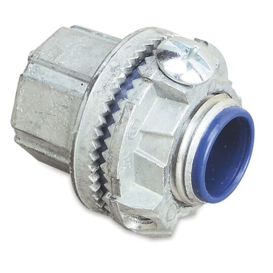 H600GR-TB T&B Grounding Hub With Thermoplastic Insulated Throat, 6 in Trade, Zinc