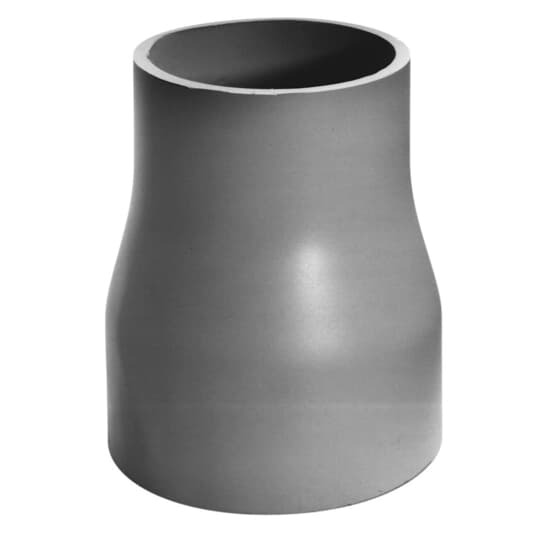 Fabricated Reducer, Male x Male, Size 2-1/2 Inch x 2 Inches, Material PVC, Color Gray, For use with Schedule 40 and 80 Conduit