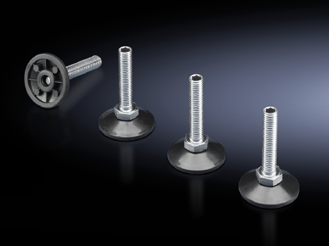 Levelling feet, for TS, TS IT, SE, PC, IW, without hex socket