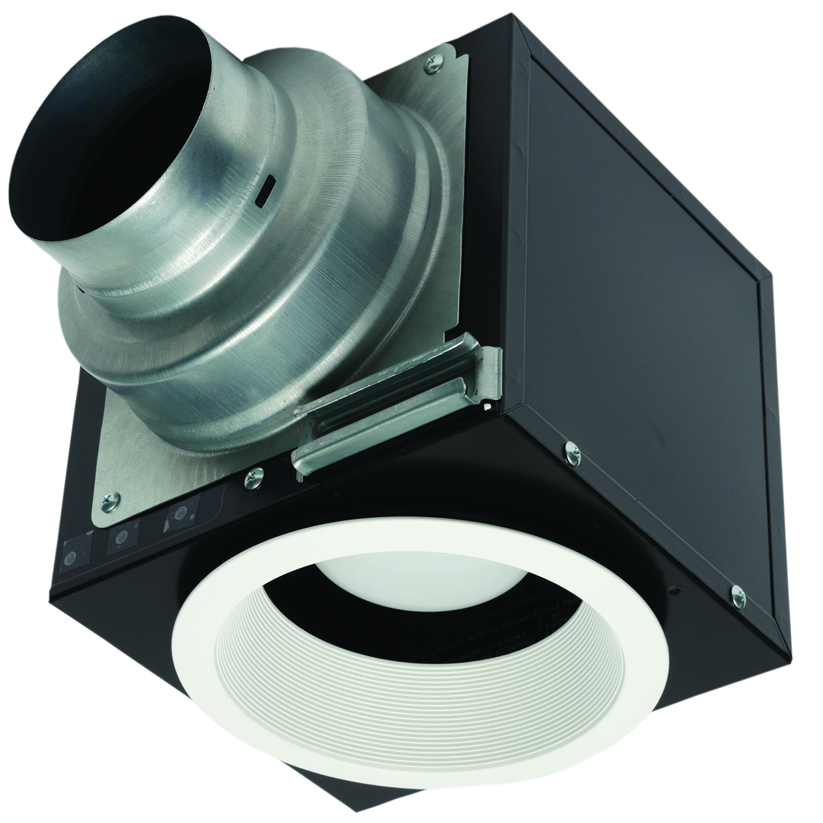Exhaust or Supply Inlet for Remote Mount In-Line Fans and H/ERVs.