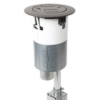 4IN PREWIRED SURFACE DUP GY