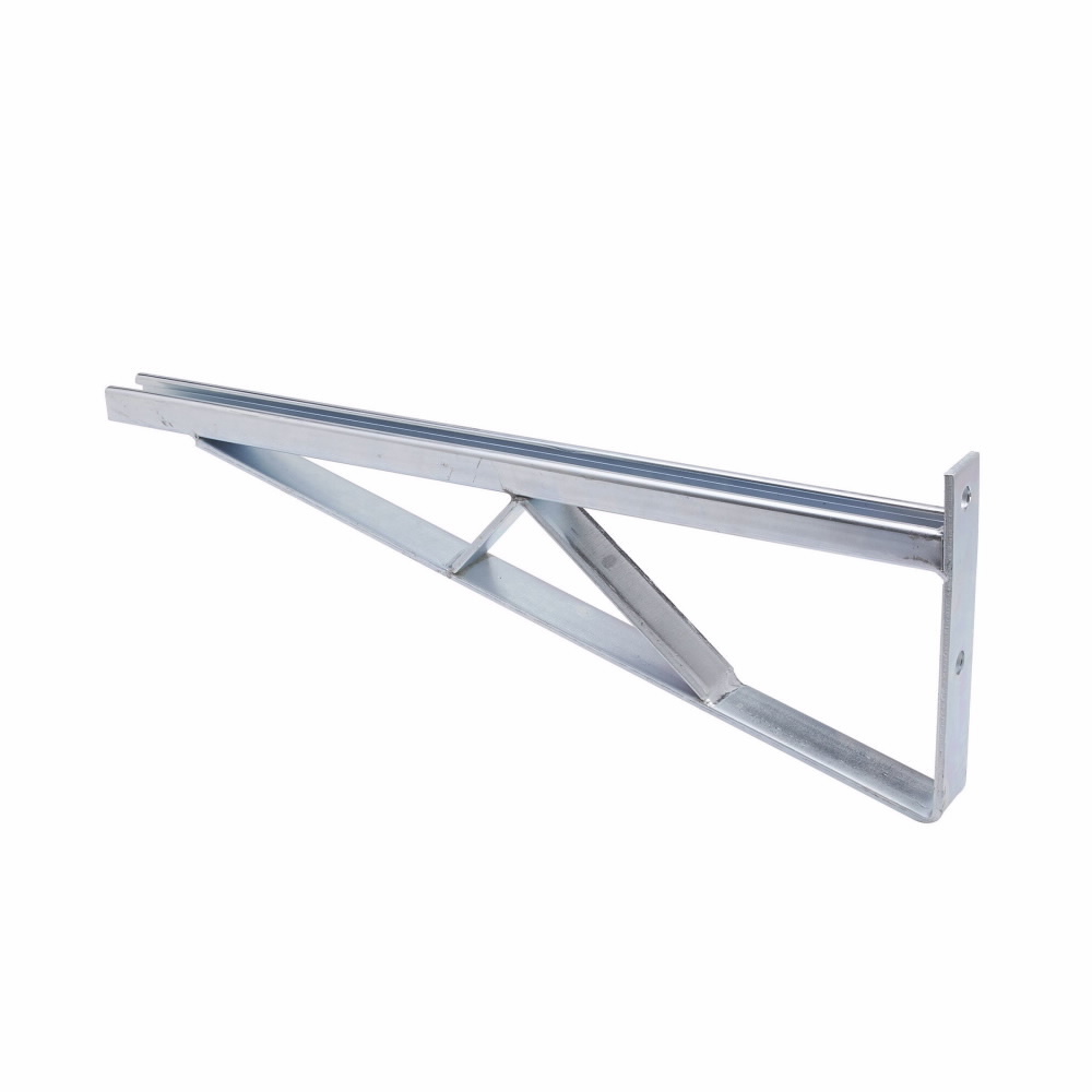 Eaton B-Line series bracket, 8.75" H x 24" L x 1.62" W, Steel, Electro-plated, Bottom brace B42 channel