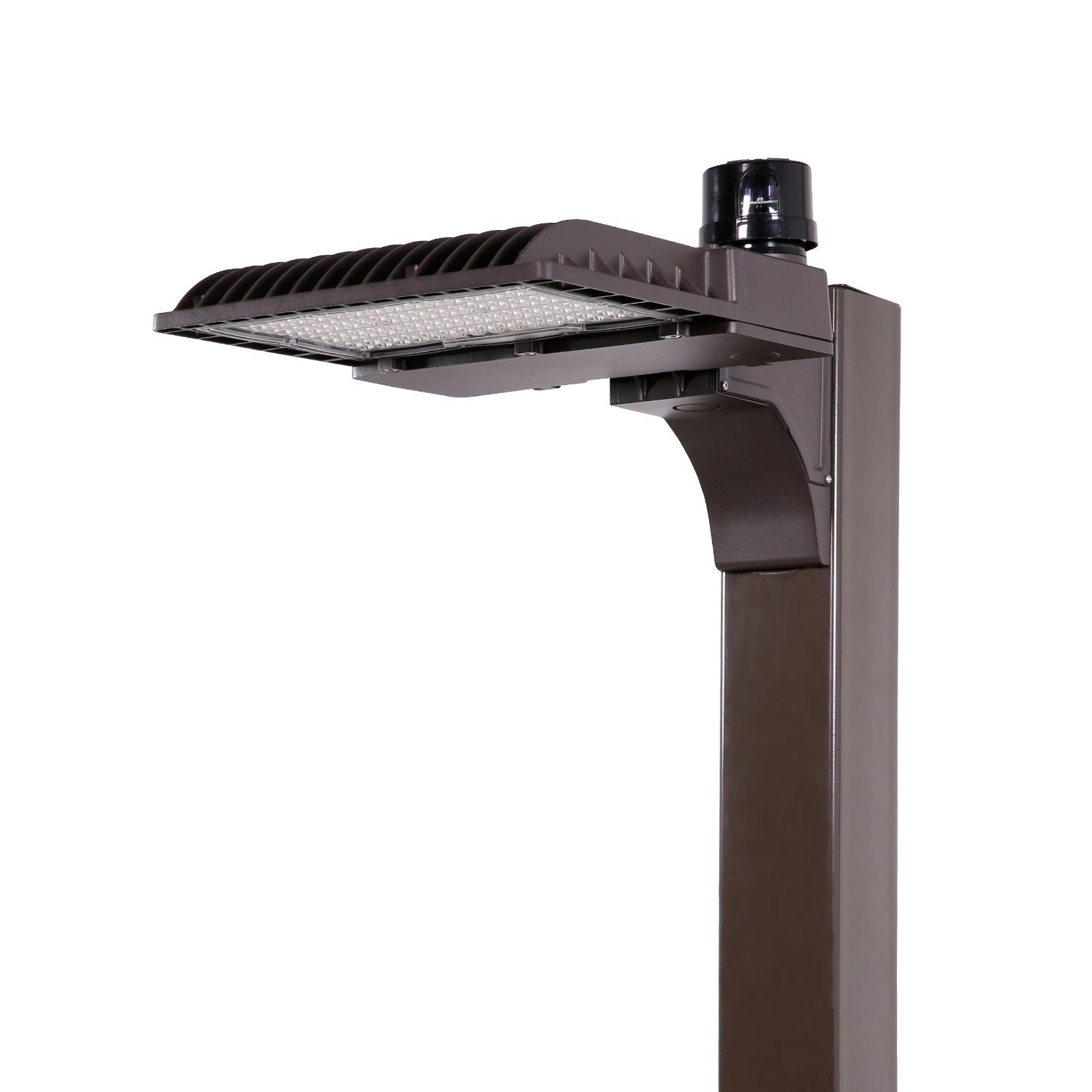 Pole Mount Arm, 450W HID Equivalent, Type III Distribution, High Voltage, 347-480V.