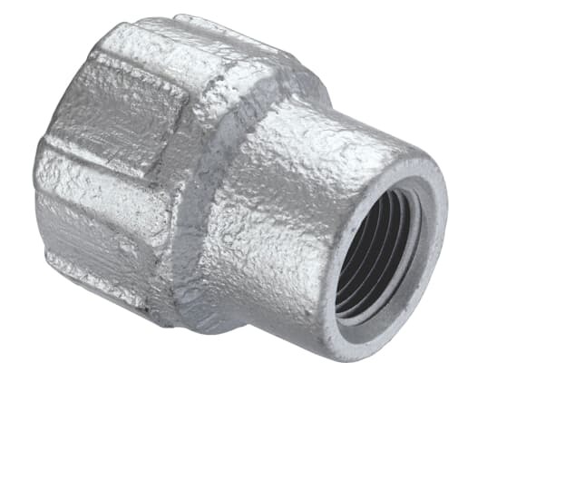REC21-TB T&B Funnel Shaped Reducing Coupling, 3/4 to 1/2 in, For Use With Conduits, Iron, Zinc Plated