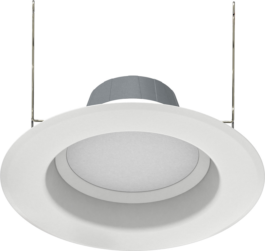 Down LightRes 6 Inch Round 10.5W,900Lme26 92CRI Selcct 120V Smooth