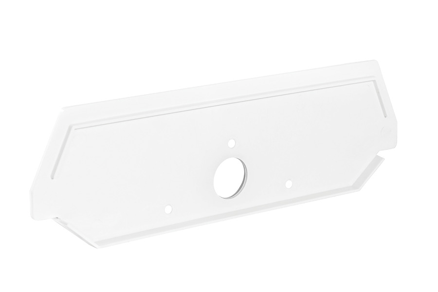 Joiner Bracket with Screws Gus Surface Wrap 2Ft 4Ft, White