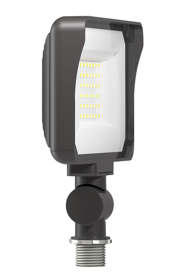 X34 Flood, 25W,2500Lm LED 120V, 5000k, 80 CRI, Bronze