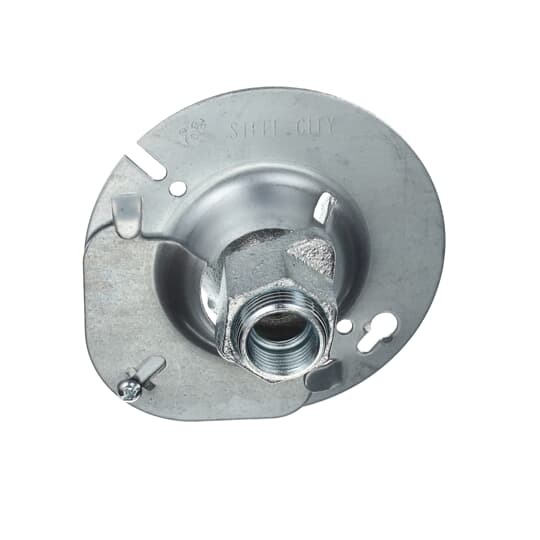 Hands Free Swivel Hanger Round, Pre-Galvanized Steel, For 4 Inch Round and Octagonal Boxes