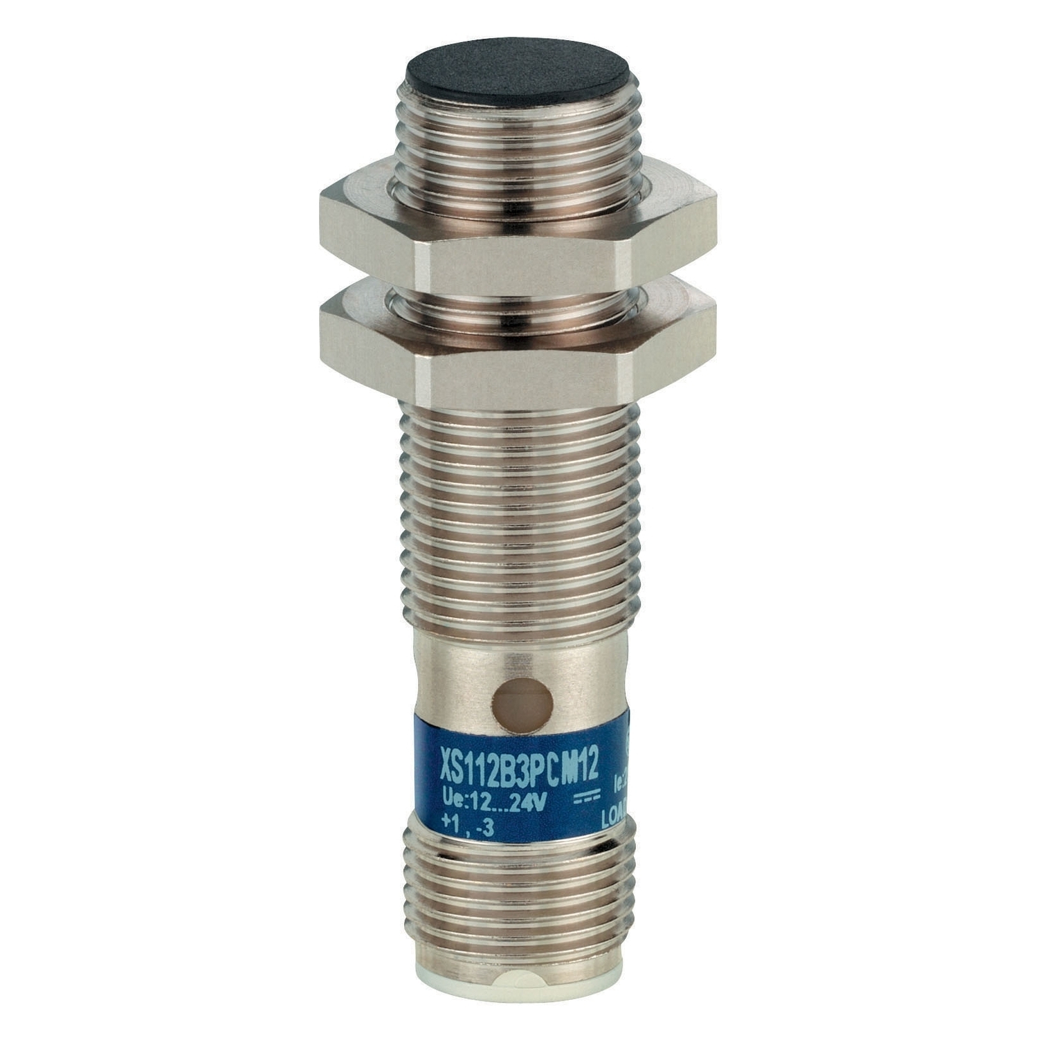 inductive sensor XS1 M12, L50mm, brass, Sn4mm, 12..24VDC, M12
