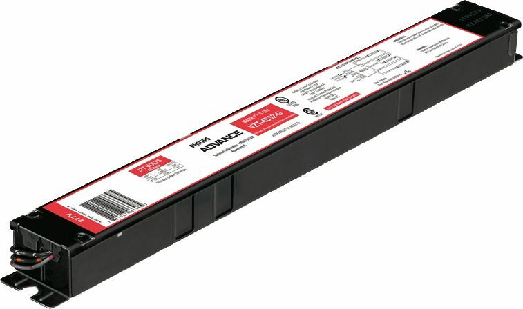 Signify Lighting, Ballast, Mark 7, eFluo Dim, Min Start Temp 50C, Average Life  43800HRS, Volts 120-277V, Dimmable, Ballasts Factor 1PCT, Input Frequency 50/60HZ, Programmed Start Yes,  Certifications are UL, ISO, FCC