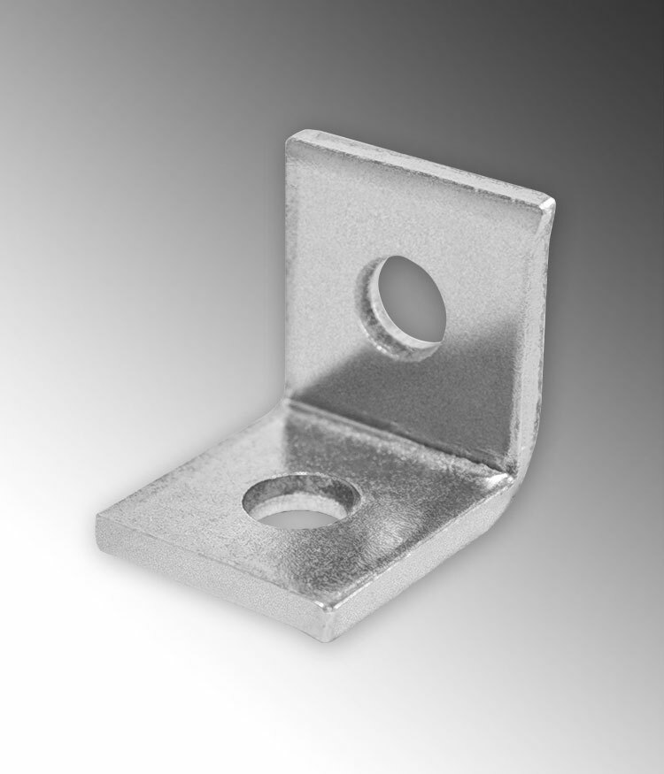 Stainless Steel 316 Strut 2-Hole 90 Angle Bracket