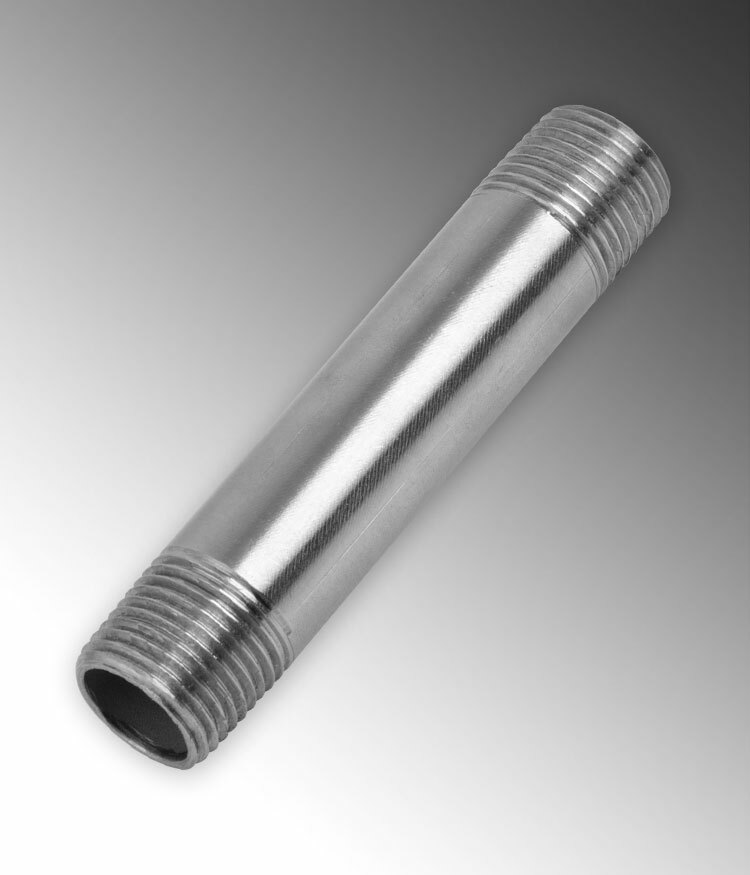 1/2" X Close Rigid Stainless Steel 316 Conduit Nipple