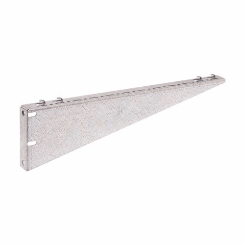 Eaton B-Line series Flextray bracket, 16"width, Steel, Pre-galvanized, Shelf brackets