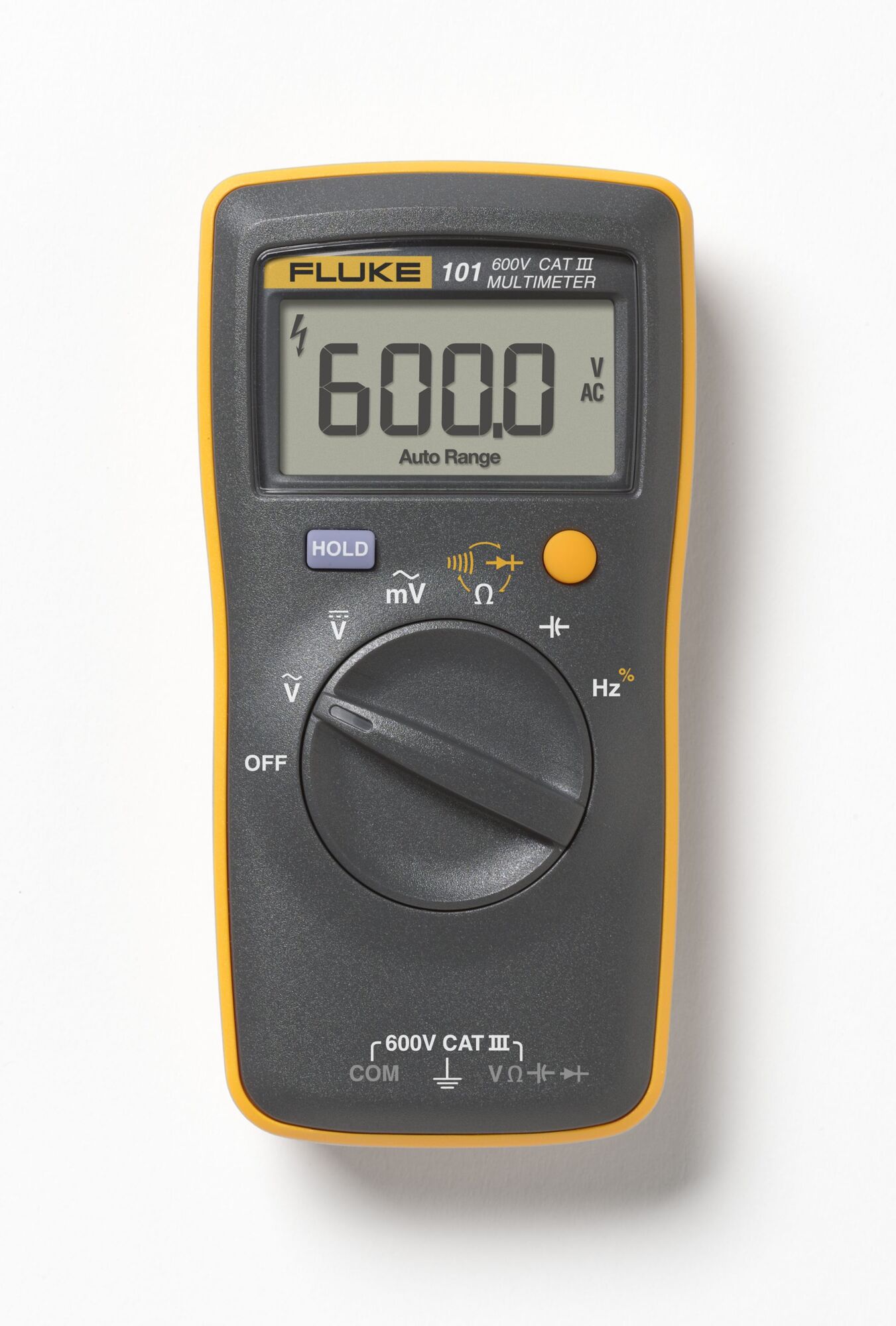 FLUKE-107ESP Pocket Digital Multimeter, CAT III, 600V