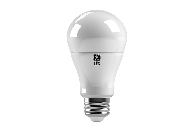 GE LED Lamps, 12 WTT, 1100 LM, 3000 K, 91.7 CRI, Dimmabel, A21, Medium Screw Base, 5.31 IN Length, 25000 HR Average Life