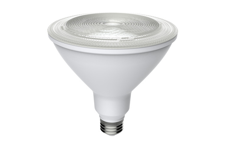 GE LED Lamps, 18 WTT, 1700 LM, 4000 K, 94.4 CRI, Dimmable, PAR38, Medium Screw Base, 5.31 IN Length, 25000 HR Average Life, Narrow