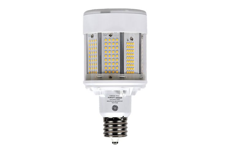 GE LED Lamps, 115 WTT, 16000 LM, 4000 K, Non-Dimmable, EX39 Screw Base, 8.3 IN Length, 50000 HR Average Life