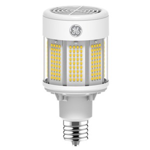 GE LED Lamps, 50 WTT, 7500 LM, 4000 K, Non-Dimmable, EX39 Screw Base, 50000 HR Average Life