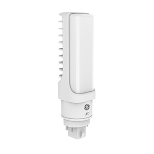GE LED Lamps, 9 WTT, 1200 LM, 3000 K, LED_Bs_G24q/GX24q Base, 5.31 IN Length, 50000 HR Average Life, Horizontal