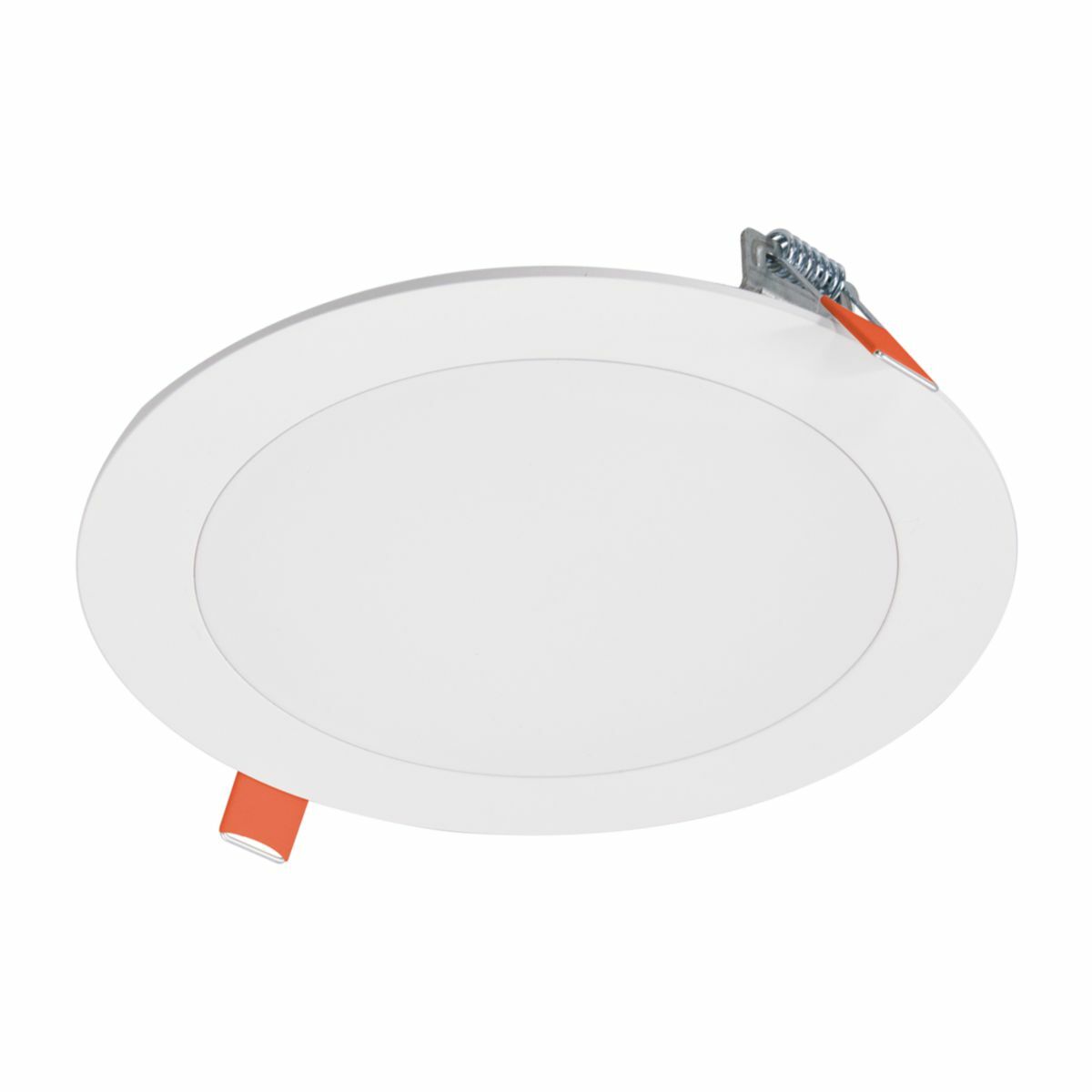 6 in. White Square Integrated LED Recessed Light Direct Mount Kit with Selectable CCT (2700K-5000K), (No Can Needed)