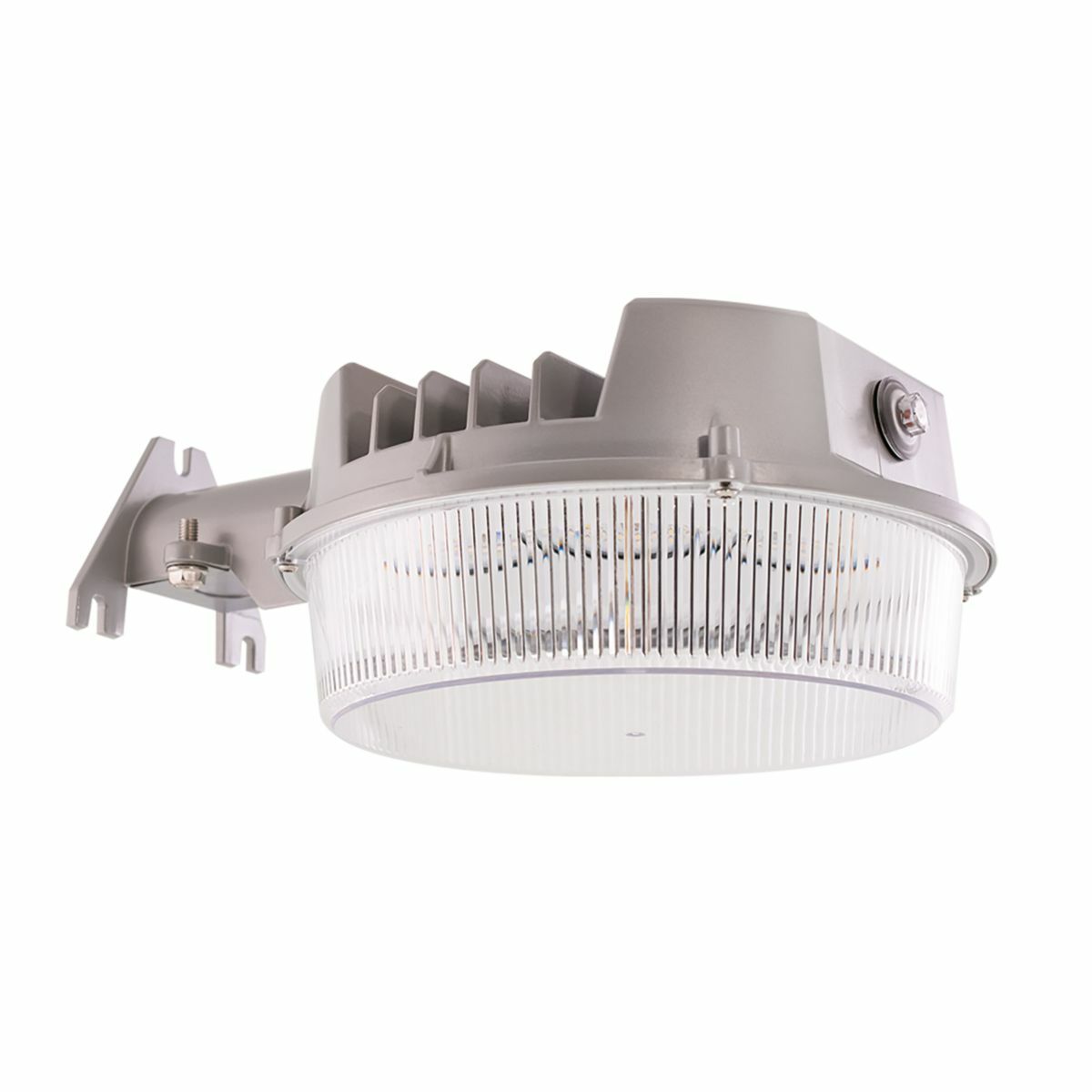 Area Light Luminaire,with integral Dusk to Dawn,120V,40.7 W,70 CRI,4000K,Grey
