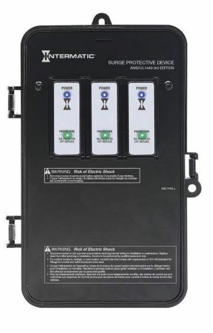 The SmartGuard Surge Protective Device with IModule utilizing TPMOV technology can be easily and safely replaced by the end user as needed. Plastic Housing, 3R/Outdoor