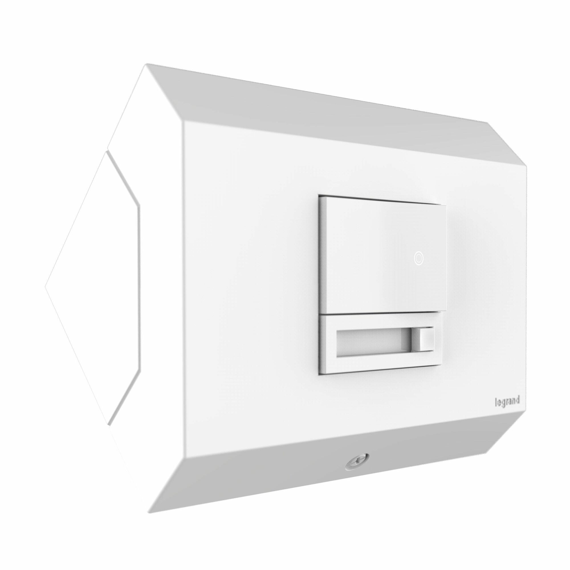 ADORNE CONTROL BOX 1 W/DIMMER WHITE