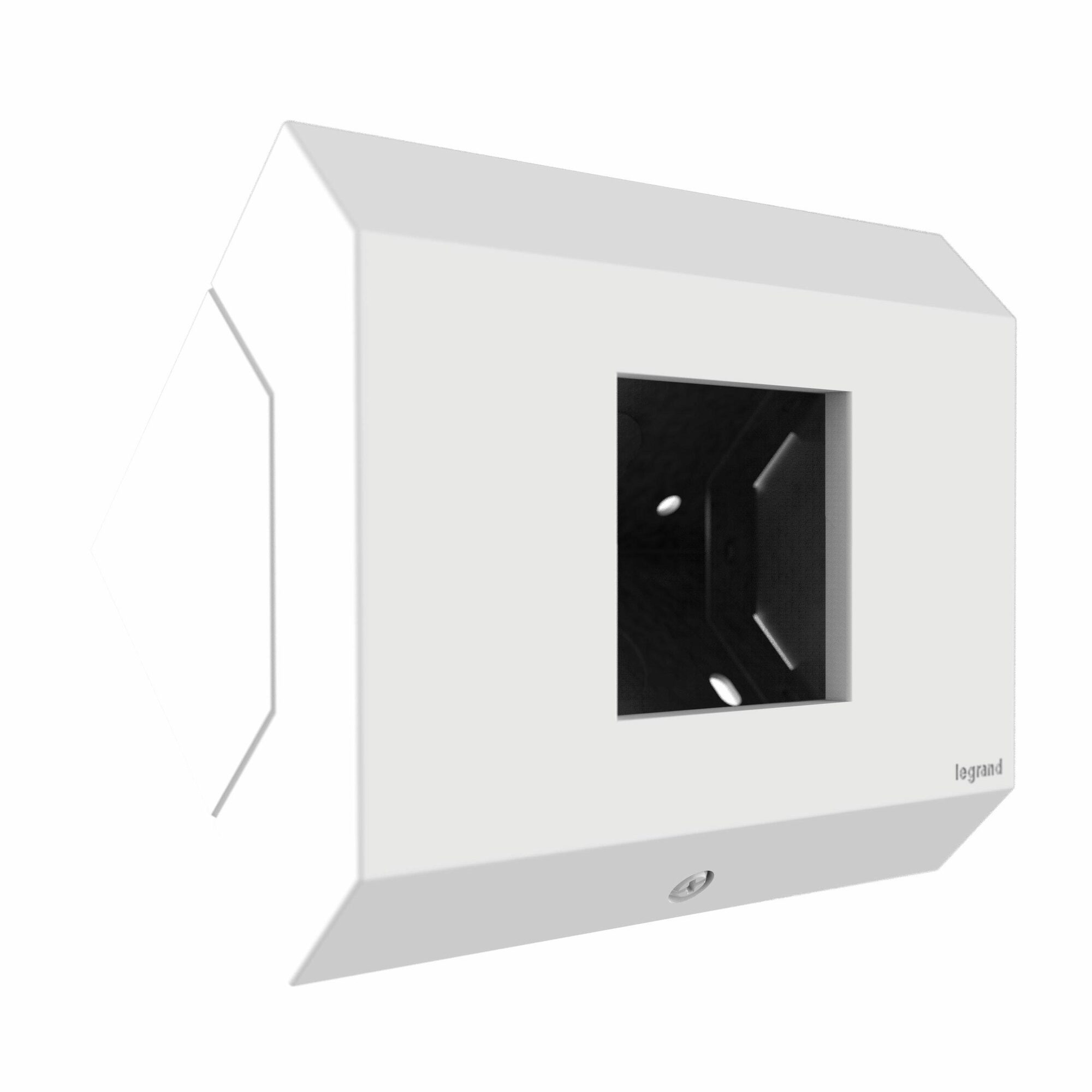 ADORNE CONTRL BOX 4 1G NO DEV WHITE