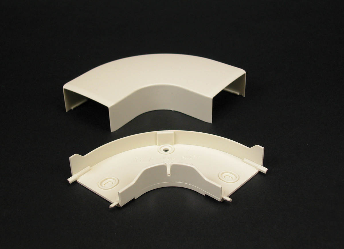 NM 90 D. FLAT ELBOW PN03 WHITE