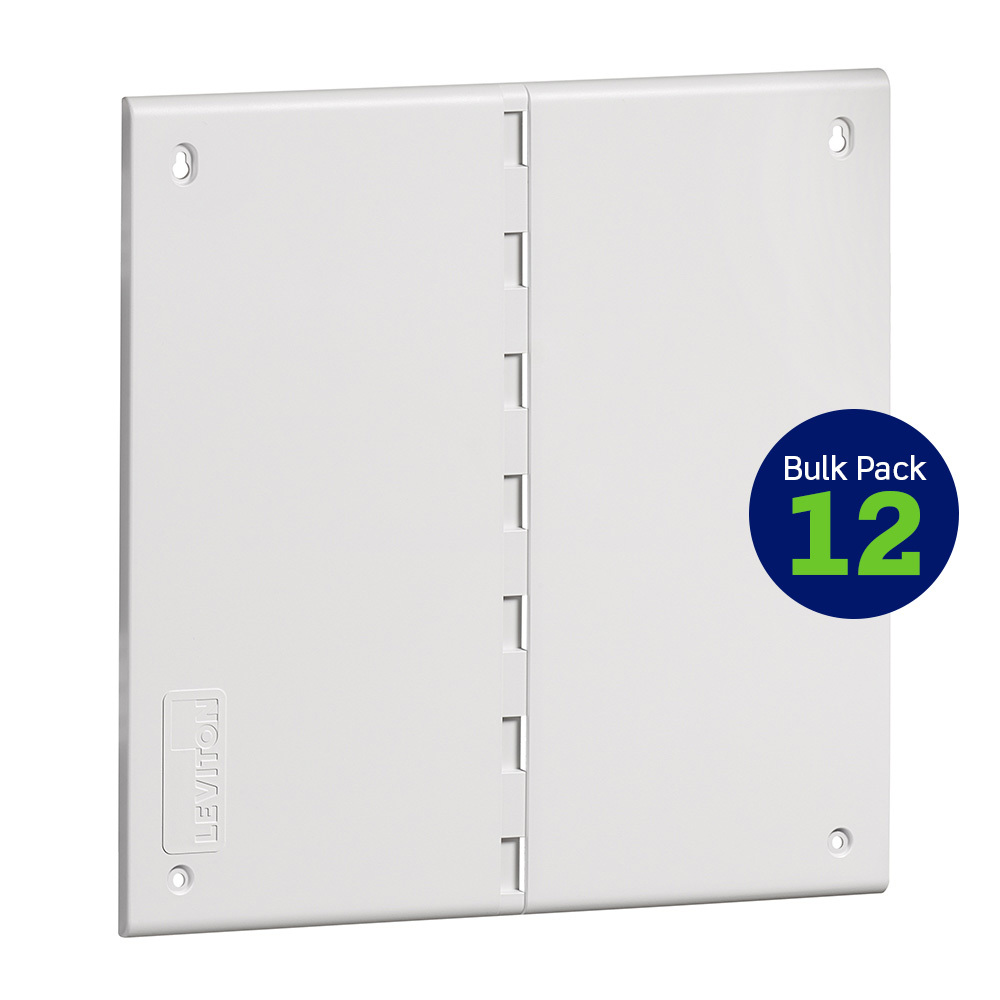 14 " Vented Cover,&nbsp ,Plastic, 12 Pack, White