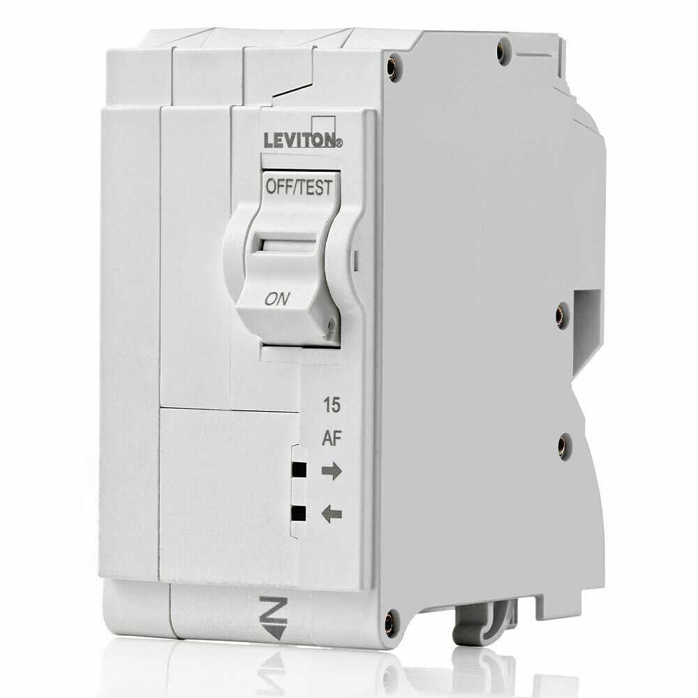 BRANCH CIRCUIT BREAKER AFCI 2-POLE 15A 120/240V. 10KA INTERRUPT RATING.W/ INSTRUCTION SHEET